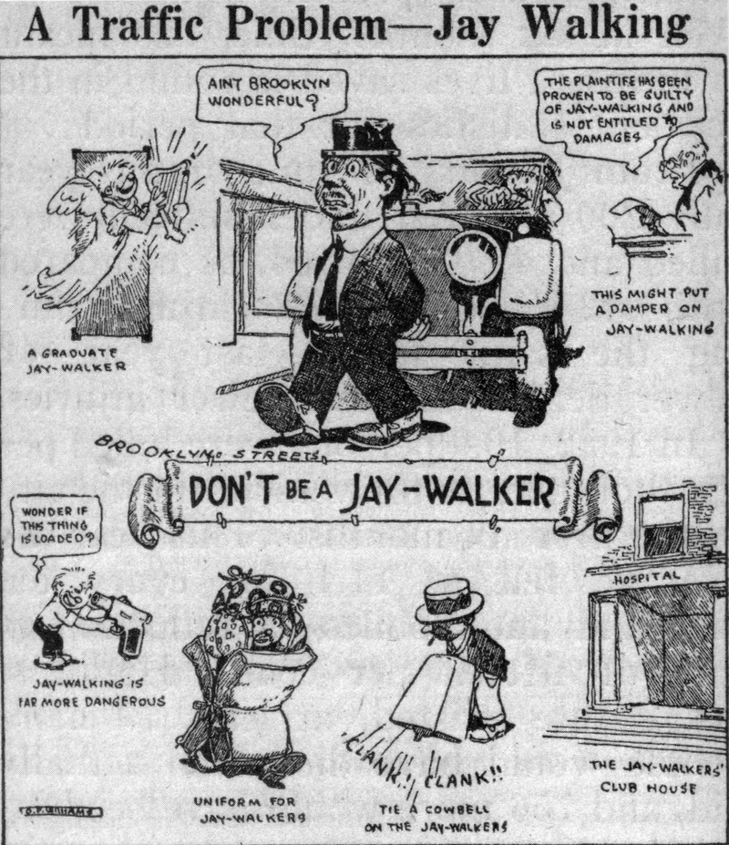 Illustration for article titled The Invention of Jaywalking Was a Massive Shaming Campaign